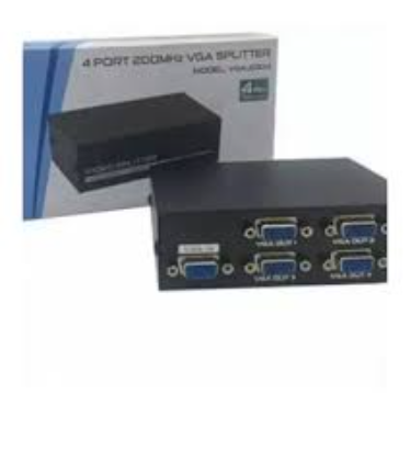 4 PORT 200MHz VGA SPLITTER MODEL: VGA-2004